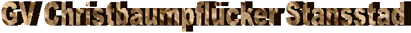 GV Christbaumpfl�cker Stansstad