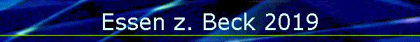 Essen z. Beck 2019