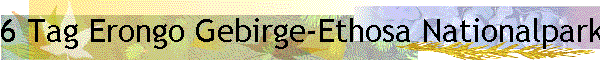 6 Tag Erongo Gebirge-Ethosa Nationalpark